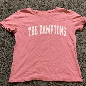 Brandy melville coral t shirt